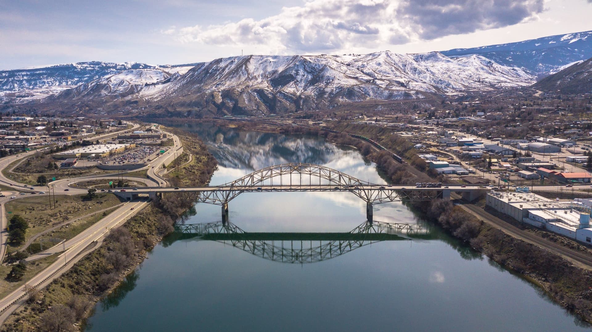 Spokane Valley aerial view
